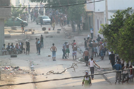 المتلوي : حالة اجتقان وتوتر بعد وفاة شاب